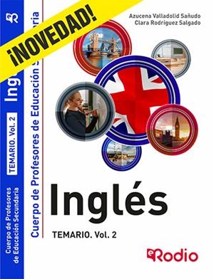 INGLÉS. TEMARIO. VOLUMEN 2. CUERPO DE PROFESORES DE EDUCACIÓN SECUNDARIA. | 9788417661892 | VARIOS AUTORES