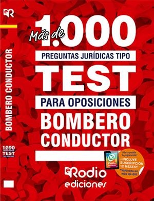 MÁS DE 1.000 PREGUNTAS JURÍDICAS PARA BOMBERO-CONDUCTOR. | 9788418331121 | VARIOS AUTORES