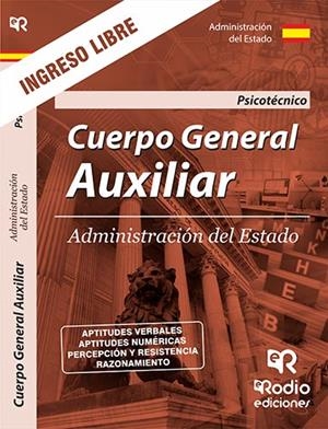 PSICOTÉCNICO. CUERPO GENERAL AUXILIAR DE LA ADMINISTRACIÓN DEL ESTADO. | 9788417287795 | PSICOACTIVA 2013, S.L.