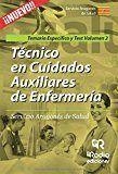 TÉCNICO EN CUIDADOS AUXILIARES DE ENFERMERÍ­A. MATERIA ESPECÍ­FICA TEMARIO Y TEST VOL 2 SERVICIO ARAGONÉS DE SALUD | 9788416963065 | VARIOS AUTORES