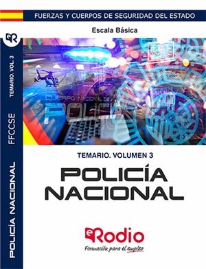 TEMARIO. VOLUMEN 3. POLICÍA NACIONAL. ESCALA BÁSICA. | 9788417661502 | VARIOS AUTORES
