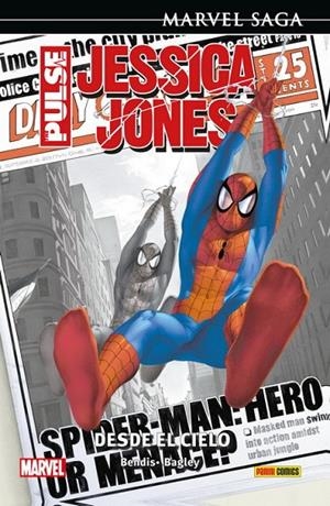MARVEL SAGA. JESSICA JONES : THE PULSE 01 : DESDE EL CIELO | 9788413346656 | BAGLEY, MARK / BENDIS, BRIAN MICHAEL