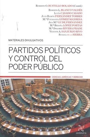 PARTIDOS POLITICOS Y CONTROL DEL PODER PUBLICO | 9788412248043 | VARIOS AUTORES
