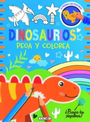 DINOSAURIOS 2 PEGA Y COLOREA | 9788417695880