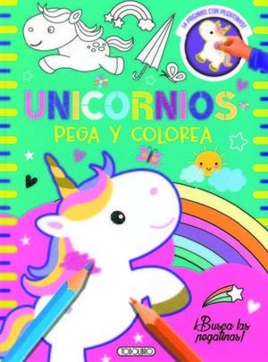 UNICORNIOS 4 PEGA Y COLOREA | 9788417695903