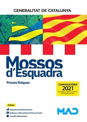 MOSSOS D'ESQUADRA. PROVES FÍSIQUES (CONVOCATORIA 2021) | 9788414242568 | SOTELINO LÓPEZ, DAVID