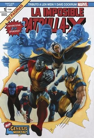 GIANT SIZE X-MEN : TRIBUTO A LEN WEIN Y DAVE COCKRUM : GÉNESIS MORTAL! | 9788413347790 | VARIOS AUTORES