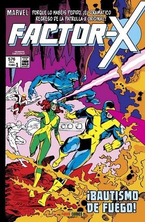 MARVEL GOLD. FACTOR-X 01 : ¡BAUTISMO DE FUEGO! | 9788413347714 | STERN, ROGER