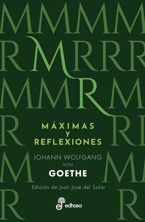 MÁXIMAS Y REFLEXIONES | 9788435091695 | GOETHE