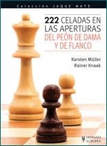 222 CELADAS EN LAS APERTURAS DEL PEÓN DE DAMA Y DE FLANCO | 9788425519109 | MÜLLER, KARSTEN / KNAAK, RAINER