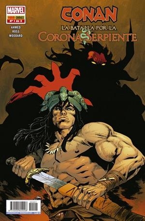 CONAN. LA BATALLA POR LA CORONA SERPIENTE 01 | 977000560400800001 | AHMED / ROSS / WOODARD
