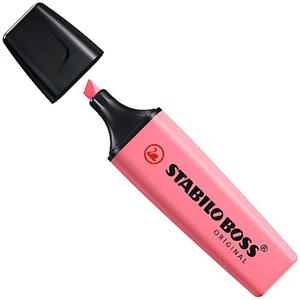 RETOLADOR FUSFORESCENT ROSA PASTEL STABILO | 4006381557955