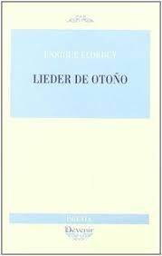 LIEDER DE OTOÑO | 9788496313385 | ELORDUY, ENRIQUE