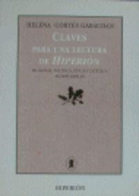CLAVES PARA UNA LECTURA DE HIPERIÓN | 9788475174914 | CORTÉS GABAUDAN, HELENA