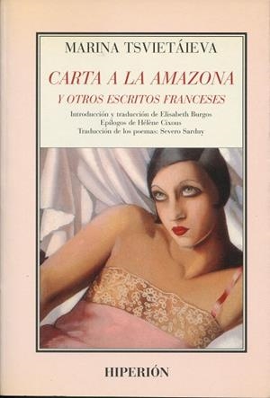 CARTA A LA AMAZONA Y OTROS ESCRITOS FRANCESES | 9788475173139 | TSVETAEVA, MARINA IVANOVNA