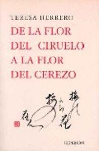 DE LA FLOR DEL CIRUELO A LA FLOR DEL CEREZO | 9788475177939 | HERRERO FERRIO, TERESA