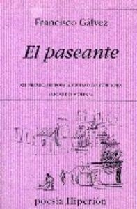PASEANTE, EL | 9788475178271 | GÁLVEZ, FRANCISCO