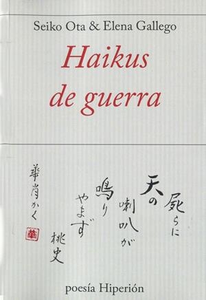 HAIKUS DE GUERRA | 9788490020821