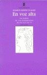 EN VOZ ALTA | 9788475178912 | UGALDE, SHARON KEEFE