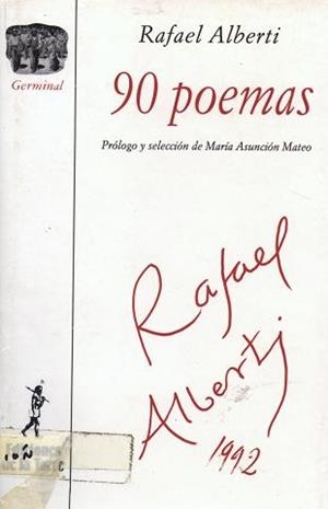 90 POEMAS | 9788479600440 | ALBERTI, RAFAEL