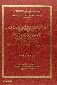 CORTES NAVARRA DESDE SU INCORPORACIÓN A LA CORONA DE CASTILLA, LAS | 9788431312626 | GARCÍA BOURRELLIER, ROCÍO / MARTÍNEZ ARCE, MARÍA DOLORES / SOLBES FERRI, SERGIO