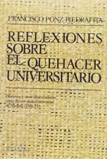 REFLEXIONES SOBRE EL QUEHACER UNIVERSITARIO | 9788431310585