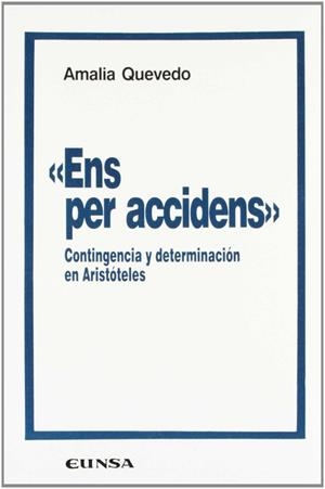 ENS PER ACCIDENS | 9788431310875 | QUEVEDO, AMALIA
