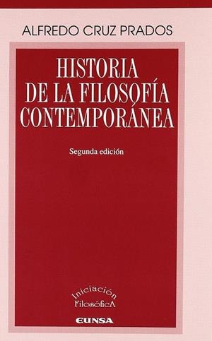 HISTORIA DE LA FILOSOFÍA CONTEMPORÁNEA | 9788431309879 | CRUZ PRADOS, ALFREDO