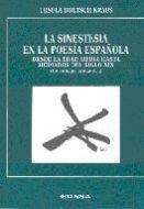 SINESTESIA EN LA POESÍA ESPAÑOLA, LA | 9788431311759 | KRAUS, URSULA DOETSCH