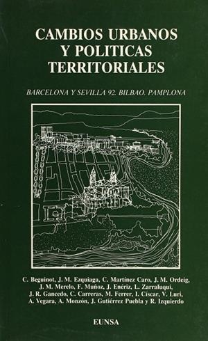 CAMBIOS URBANOS Y POLÍTICAS TERRITORIALES | 9788431311933 | FERRER, MANUEL