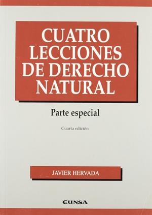 CUATRO LECCIONES DE DERECHO NATURAL | 9788431310714 | HERVADA XIBERTA, JAVIER