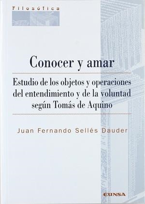 CONOCER Y AMAR | 9788431317874 | SELLÉS DAUDER, JUAN FERNANDO