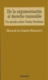 DE LA ARGUMENTACIÓN AL DERECHO RAZONABLE | 9788431318369 | MANASSERO, MARÍA DE LOS ÁNGELES