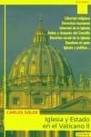 IGLESIA Y ESTADO EN EL VATICANO II | 9788431318420 | SOLER, CARLOS