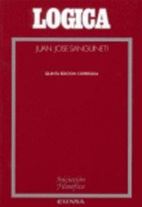 LÓGICA | 9788431307639 | SANGUINETI CAVALIERI, JUÁN JOSÉ