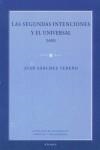 SEGUNDAS INTENCIONES Y EL UNIVERSAL (1600), LAS | 9788431320966 | SÁNCHEZ SEDEÑO, JUAN