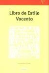 LIBRO DE ESTILO VOCENTO | 9788497040846 | MARTÍNEZ DE SOUSA, JOSÉ