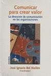 COMUNICAR PARA CREAR VALOR | 9788431321666