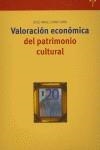 VALORACIÓN ECONÓMICA DEL PATRIMONIO CULTURAL | 9788497041430 | SANZ LARA, JOSÉ ÁNGEL