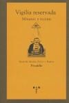 VIGILIA RESERVADA. MINUTAS Y RECETAS | 9788497041652 | PUGA Y PARGA, MANUEL MARÍA