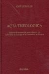 ACTA THEOLÓGICA | 9788431322809 | ALVIAR, JOSELITO JOSÉ