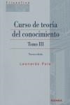 CURSO DE TEORÍA DEL CONOCIMIENTO | 9788431323950 | POLO BARRENA, LEONARDO