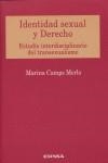 IDENTIDAD SEXUAL Y DERECHO | 9788431324889 | CAMPS MERLO, MARINA