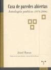CASA DE PAREDES ABIERTAS. ANTOLOGÍA POÉTICA (1974-2006) | 9788497043427 | BARAN, JÓZEF