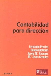 CONTABILIDAD PARA DIRECCIÓN | 9788431325787 | GRANDES GARCI, MARÍA JESÚS