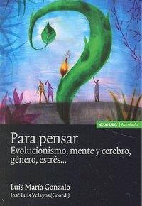 PARA PENSAR | 9788431327378 | GONZALO SANZ, LUIS MARÍA
