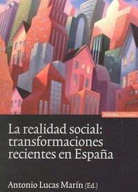 REALIDAD SOCIAL, LA | 9788431326883 | LUCAS MARÍN, ANTONIO