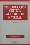 INTRODUCCIÓN CRÍTICA AL DERECHO NATURAL | 9788431307158 | HERVADA XIBERTA, JAVIER
