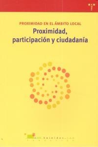 PROXIMIDAD, PARTICIPACIÓN Y CIUDADANÍA | 9788497046053 | FUNDACIÓN KALEIDOS
