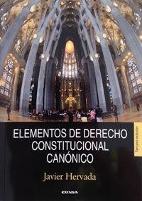 ELEMENTOS DE DERECHO CONSTITUCIONAL CANÓNICO | 9788431329990 | HERVADA XIBERTA, JAVIER